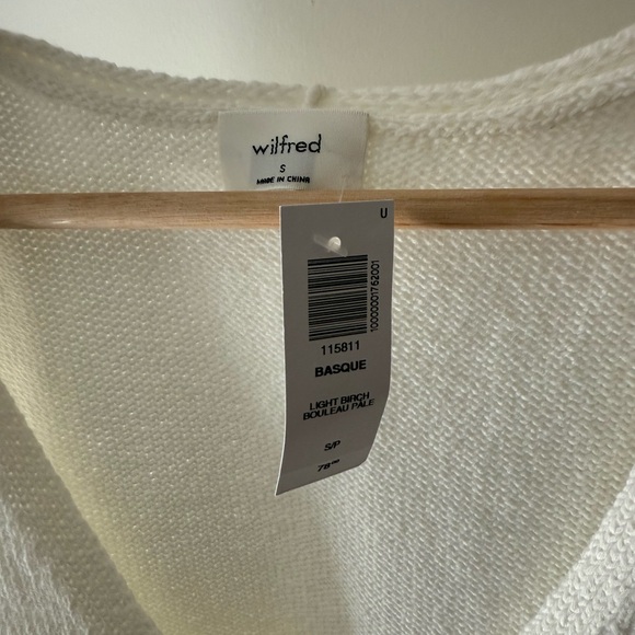 Aritzia NWT Wilfred Basque Sweater Vest | Small - Picture 3 of 6